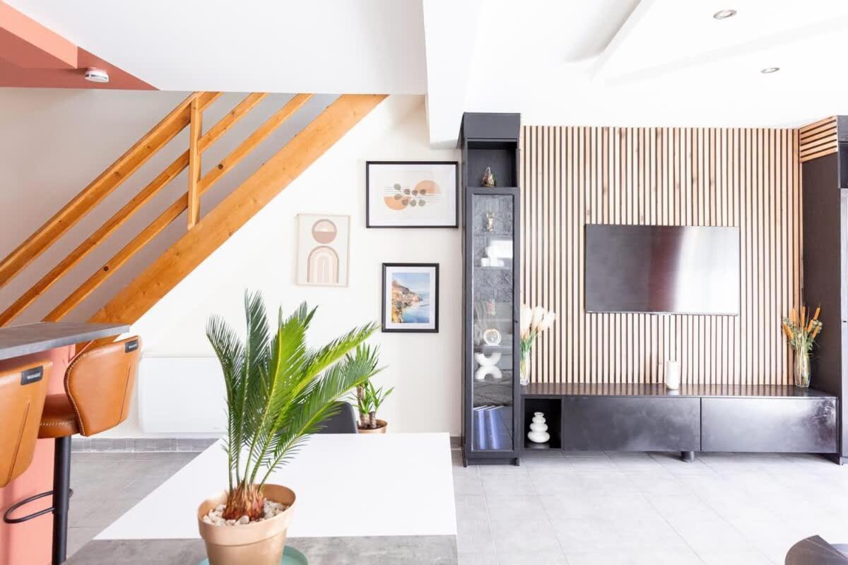 Loft Moderne Et Cosy Proche Des Villes Et Plages Demouville Exterior photo